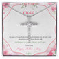 CZ Cross Necklace For Mom