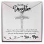 CZ Cross Necklace For Daughter