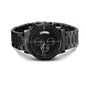 Customized Black Chronograph Watch For Dad