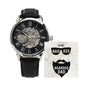 Men's Openwork Watch For Dad + MC