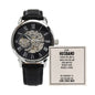 Men's Openwork Watch For Husband + MC