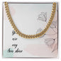 Cuban Link Chain For Son (OREO + LUX BOX + LENGTH EXTENSION)