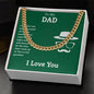 Cuban Link Chain For Dad (OREO + LUX BOX + LENGTH EXTENSION)