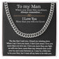 Cuban Link Chain For Husband (OREO + LUX BOX + LENGTH EXTENSION)