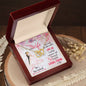 Interlocking Hearts Necklace For Wife (Yellow & White Gold Variants)