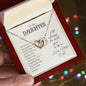 Interlocking Hearts Necklace For Daughter (Yellow & White Gold Variants)