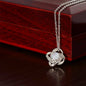 Love Knot Necklace For Mom (No MC)