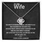 Love Knot Necklace For Wife (Yellow & White Gold Variants)