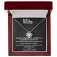 Love Knot Necklace For Wife (Yellow & White Gold Variants)